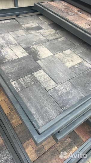 Тротуарная плитка Брусчатка. Доставка, разгрузка