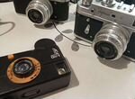Плёночные фотоаппараты СССР в хорошем состоянии