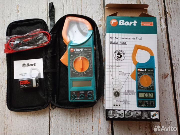 Мультитестер Bort BMM-750C Новый