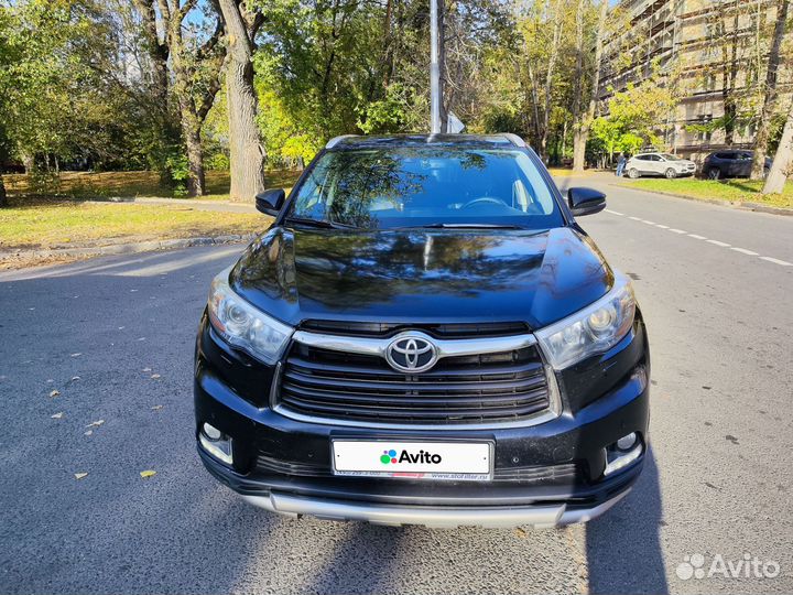 Toyota Highlander 3.5 AT, 2014, 216 606 км
