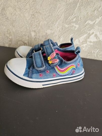 Кеды для девочки 24 размер
