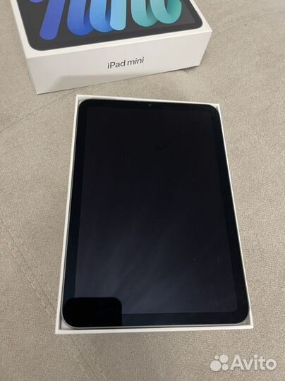 iPad mini 6 поколения 256гб 2021 space grey