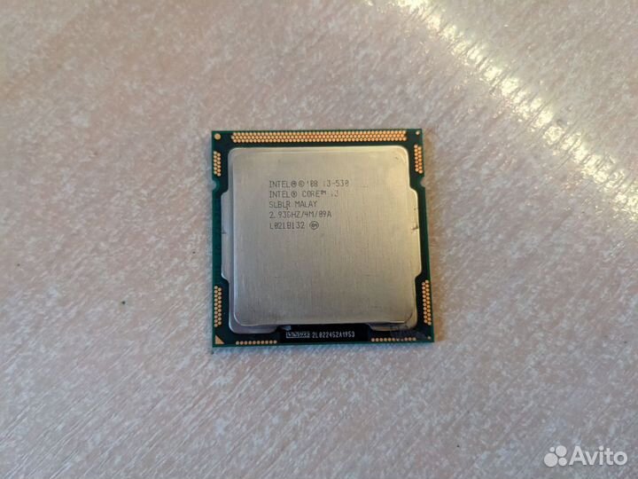 Процессор Intel i3-530