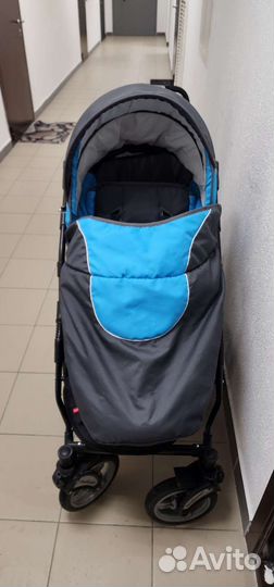 Коляска 2 в 1 Adbor Zipp Blue