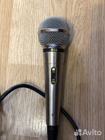 Микрофон для караоке lg купить в Чайковском | Электроника | Авито