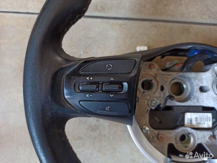 Руль кожаный. Киа рио 4 киа рио х-лайн