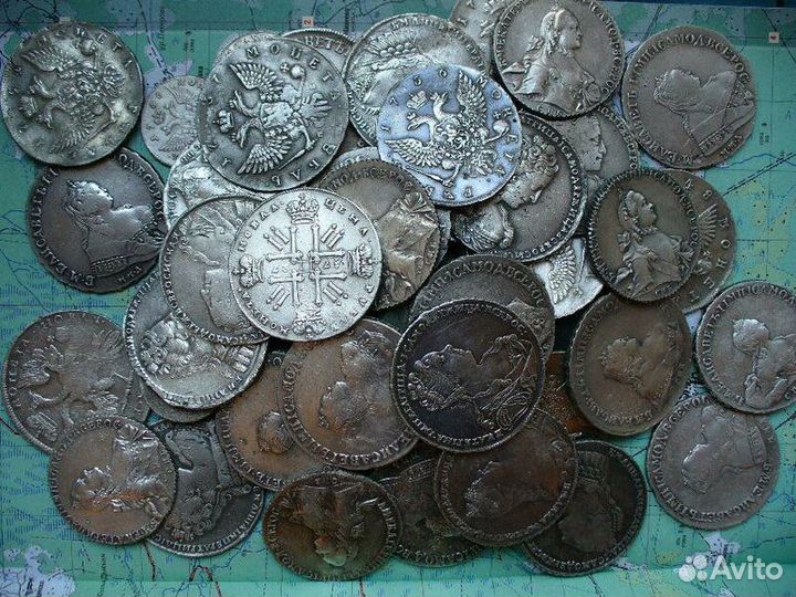 Клад.Серебро, медь, золото