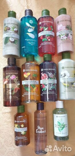 Гели для ванны и душа от Ив Роше. В ассортименте