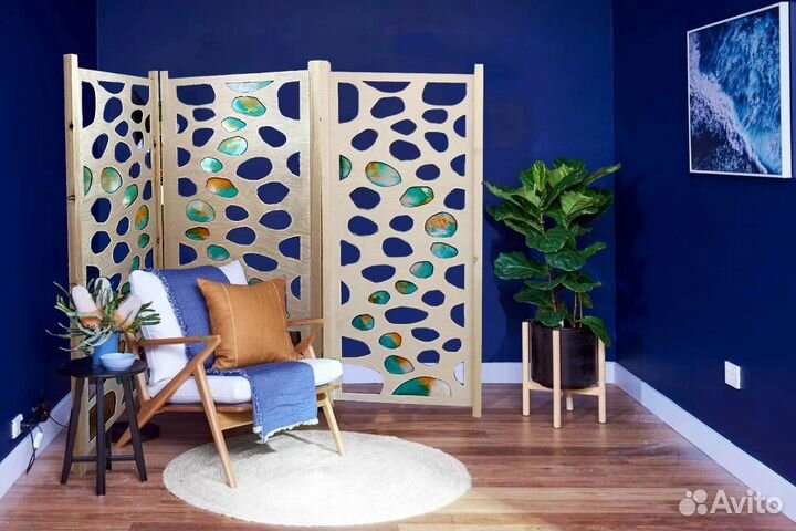 Ширма перегородка деревянная