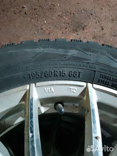 Колеса в сборе R15 зимние, Suzuki, Kia, Hyundai