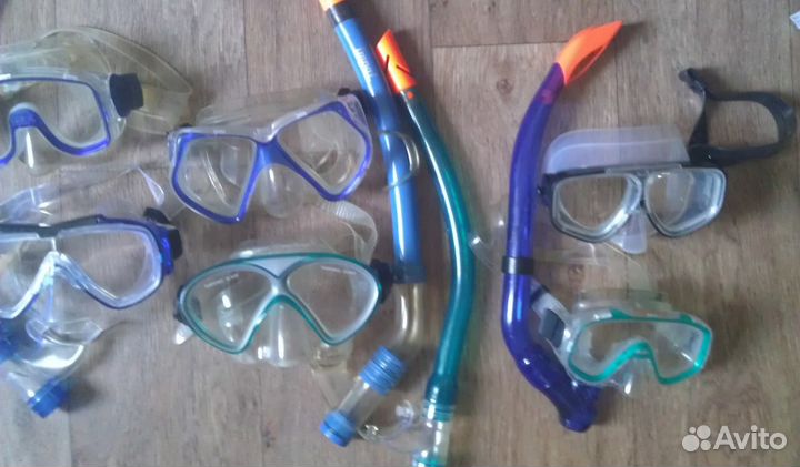 Маски и трубки для подводного плавания
