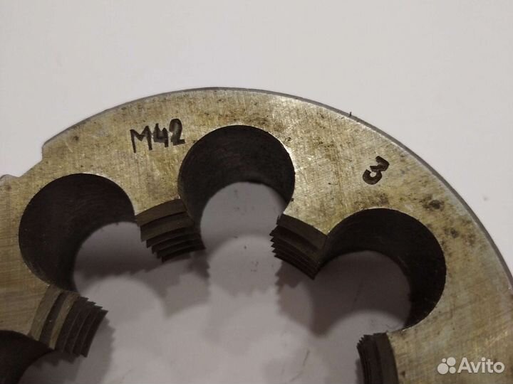 Плашка (лерка) М42 шаг 3 СССР
