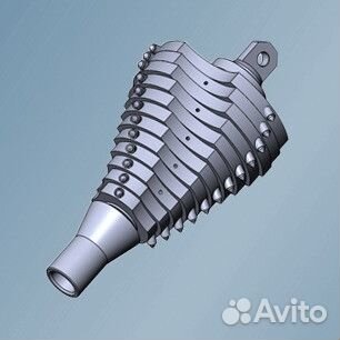 Риммер режуще-уплотняющий с вертлюгом гнб