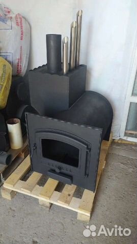 Банная печь Горыныч на три помещения