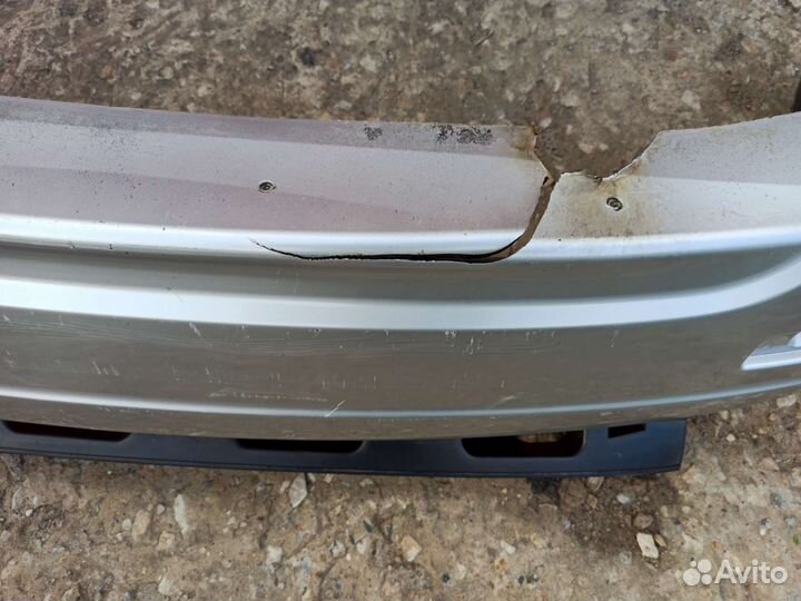 Задний бампер priora хэтчбек