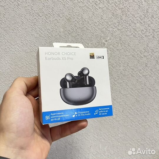 Наушники TWS Honor Choice Earbuds X5 Pro серый