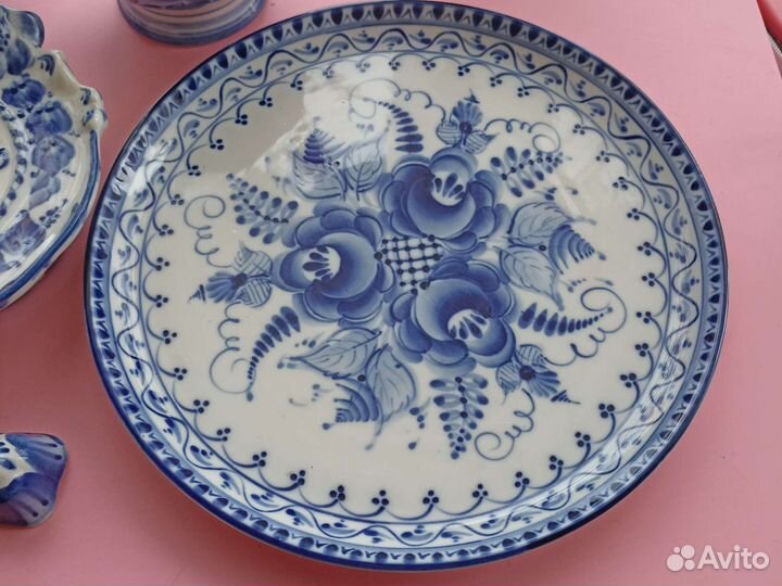 Фарфоровая посуда гжель