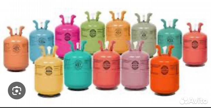Продажа баллонов с фреоном и систем пожаротушения