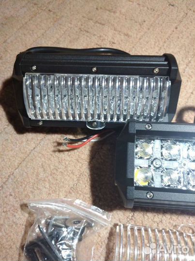 Фары универсальные, балка светодиодная