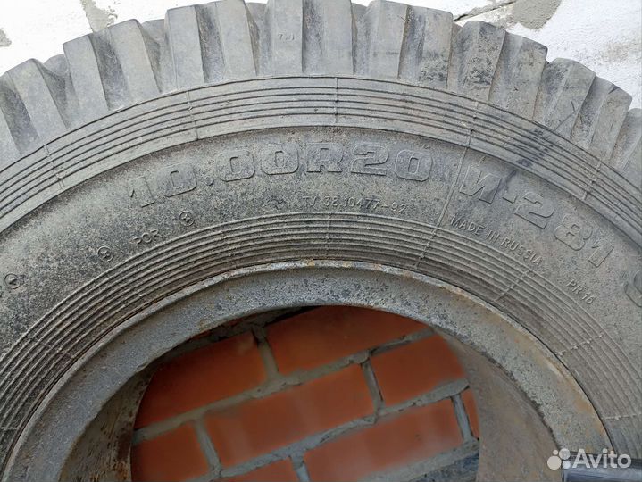 Колесо в сборе 10R20 кама