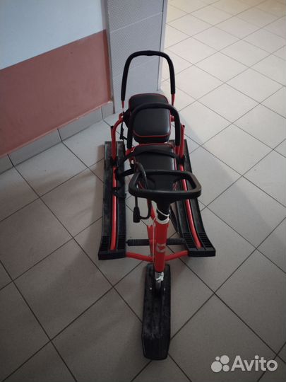 Снегокат для двоих бу