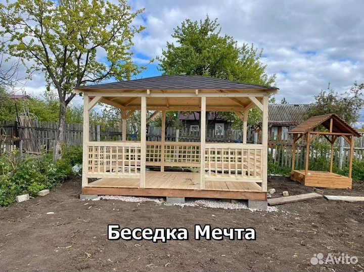 Беседки. Свыше 100 вариантов беседок