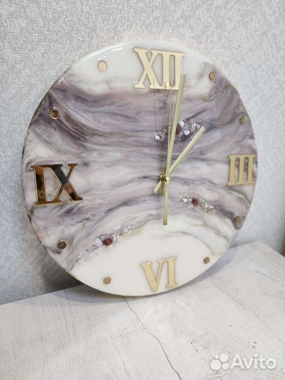 Часы настенные ручной работы