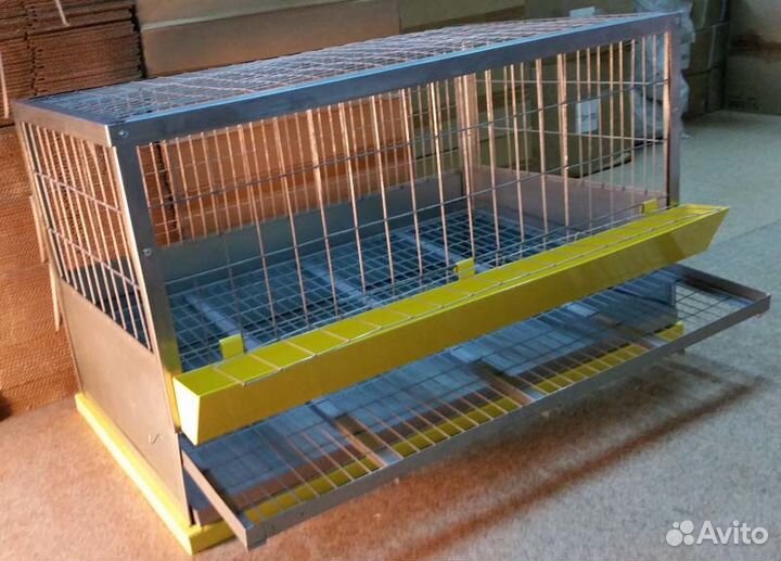 Клетка для кур с яйцесборником (99х56х59 см.)