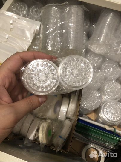 Лунки для клея