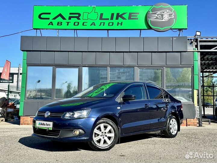 Volkswagen Polo 1.6 AT, 2011, 151 130 км