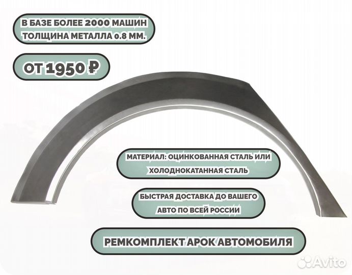 Ремонтные арки на автомобиль