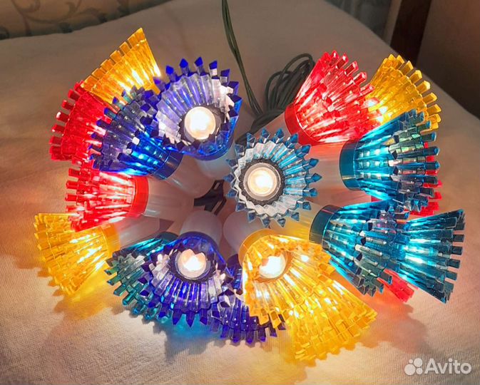 Гирлянда электрическая СССР