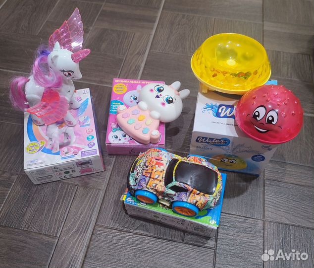 Детские музыкальные игрушки пакетом