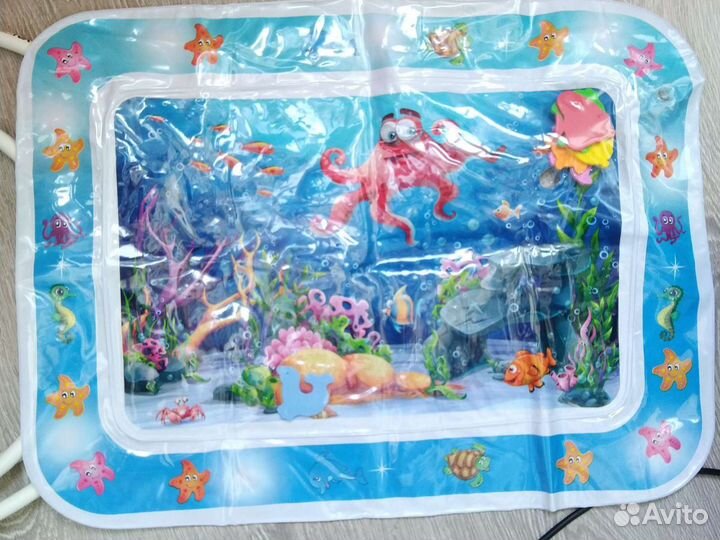 Круг на шею для купания и водяной матрасик