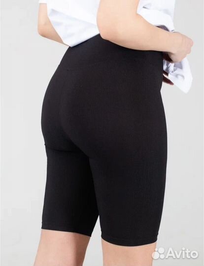 Велосипедки женские шорты рубчик