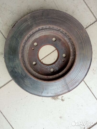 Диск тормозной передний Mitsubishi Galant 8 2.4