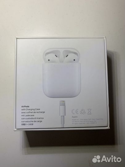 Коробка от AirPods 1 Аирподсы