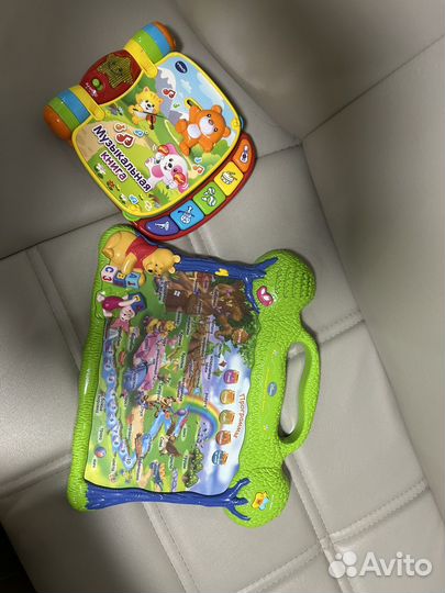Игрушки vtech книга и развивающая доска
