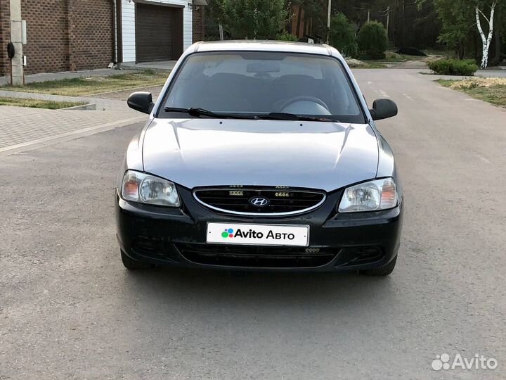 Hyundai Accent 1.5 МТ, 2001, 240 680 км