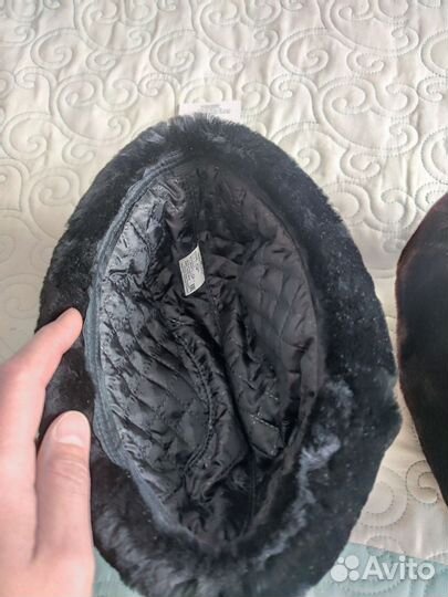 Норковая шапка мужская