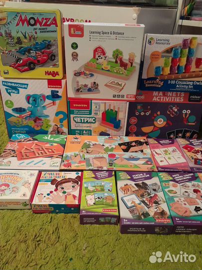 Развивающие игры 2+3+4+5+