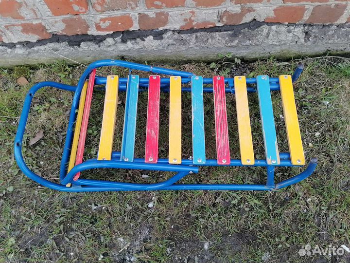 Детские зимние санки