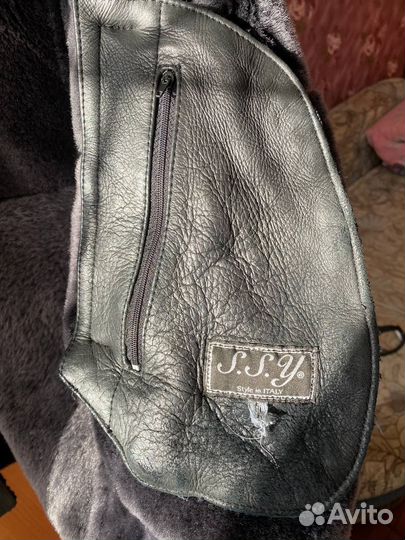 Дубленка мужская облегчённая