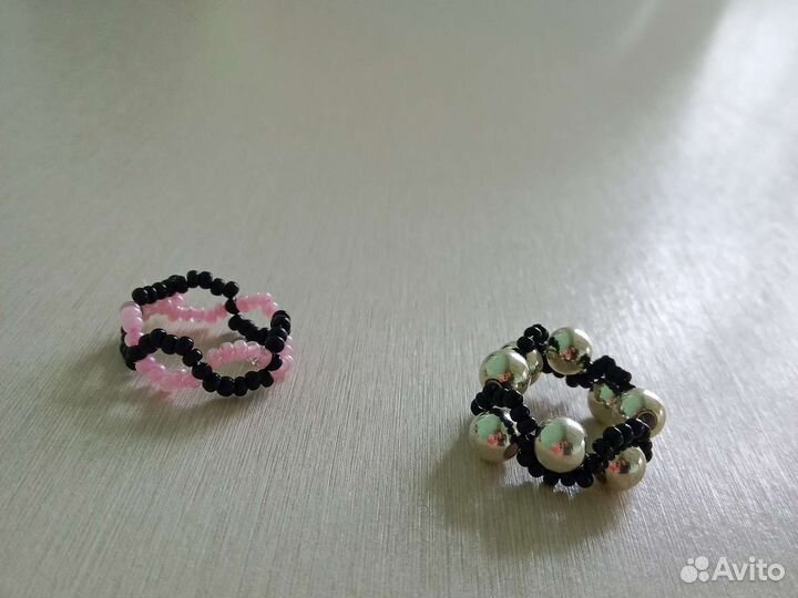 Колечки из бисера