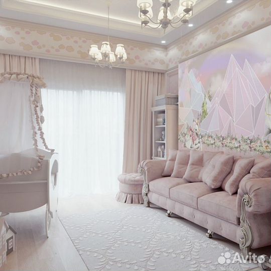 Детские фотообои 