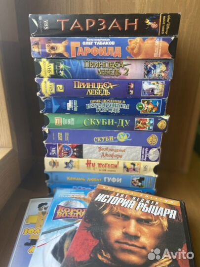 Кассеты и DVD диски