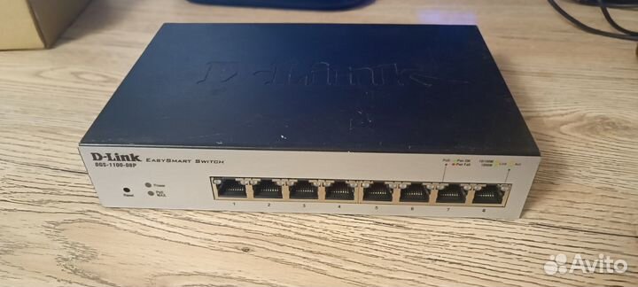 Poe коммутатор 8 портов