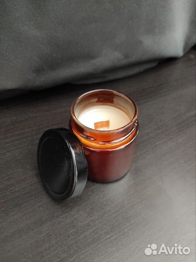 Ароматическая свеча ручной работы