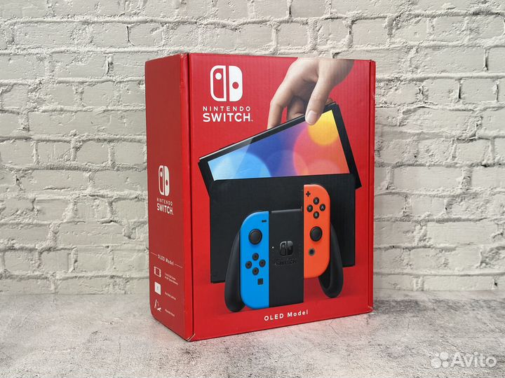 Игровая консоль Nintendo Switch oled(Blue/Red)