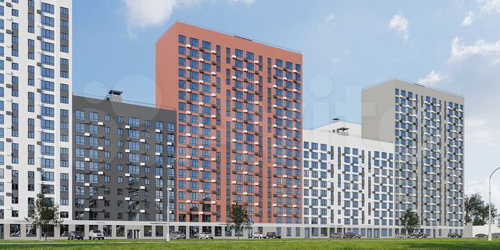 1-к. квартира, 40,6 м², 4/18 эт.